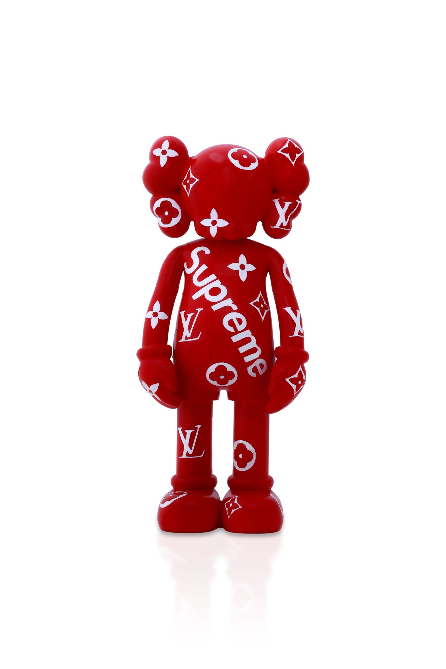 Kaws Matt Red Supreme