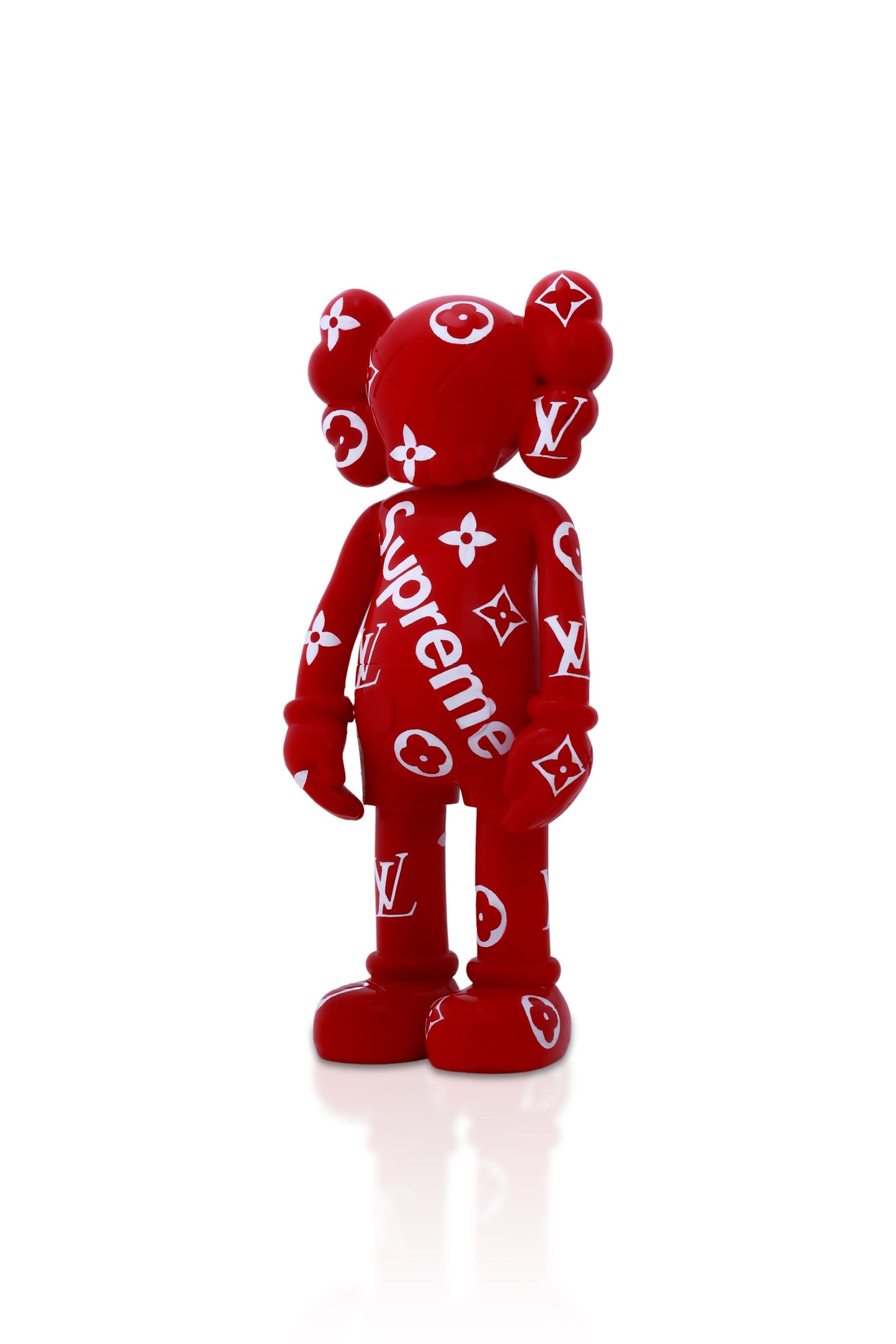 Kaws Matt Red Supreme