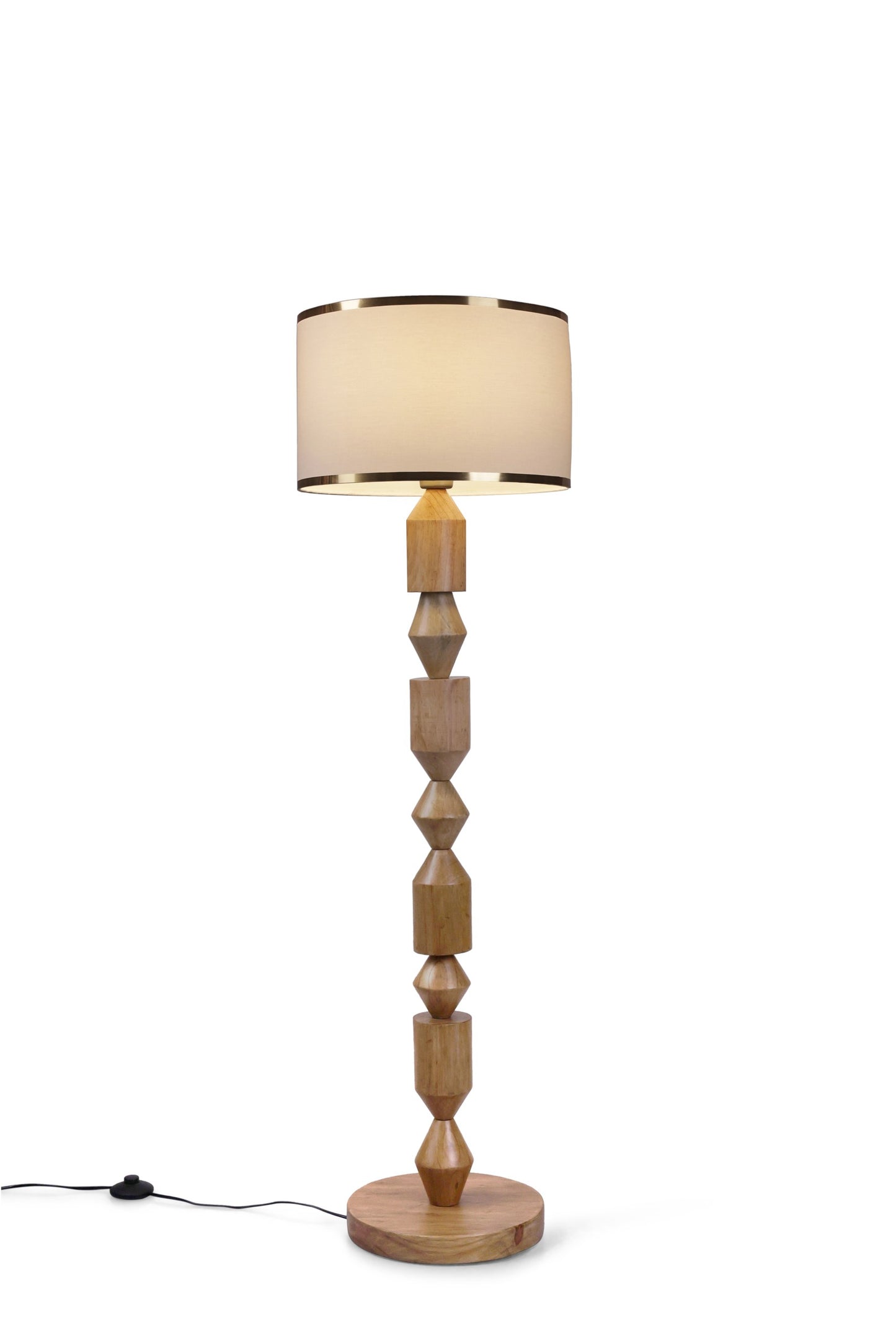 Floor Lamp Modern Wooden